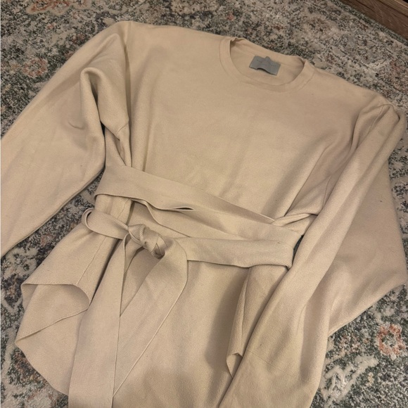 Modern Citizen Sweaters - Modern Citizen Beige Knit Top